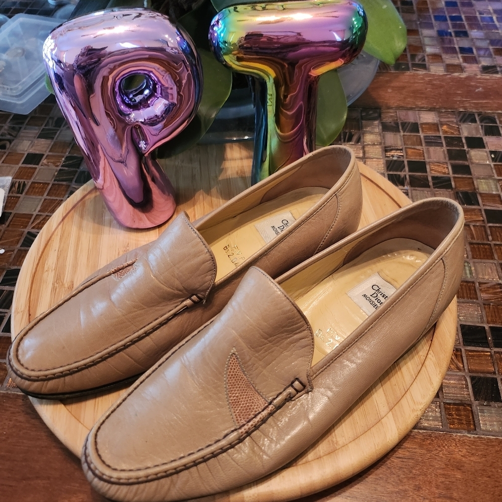Christian Dior Monsieur leather shoes size 7.5